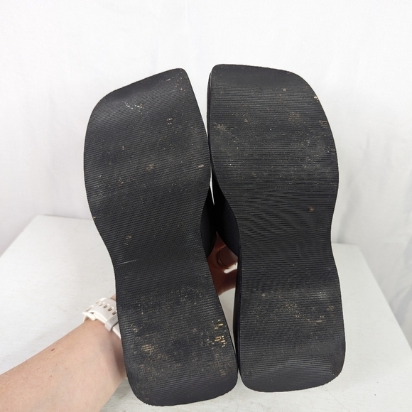 Xhilaration Y2K 90s Platform Chunky Slide Sandals - Picture 6 of 7